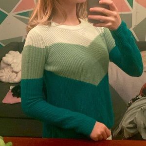 Cool tone Green sweater